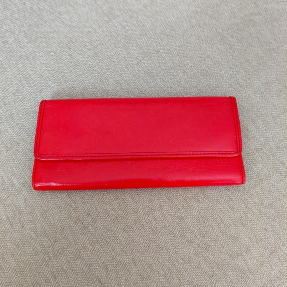 HOBO Red Wallet